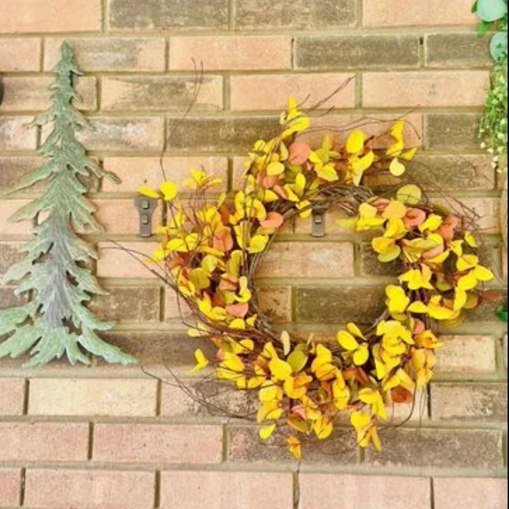 *Mixed Fall Twig Wreath